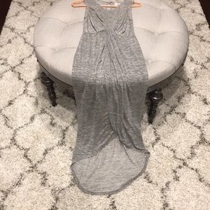 Anthropologie Cotton high low maxi